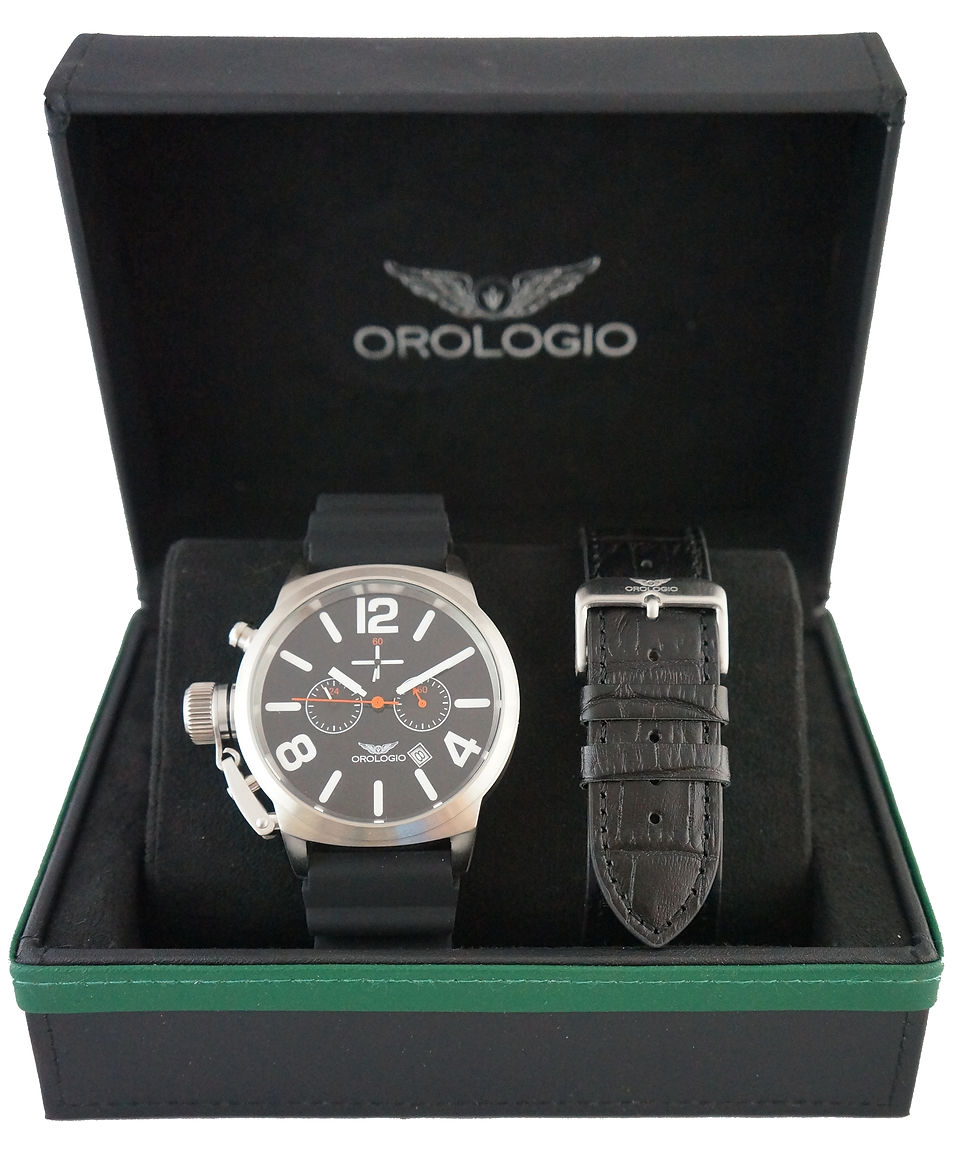 Thumbnail: Monaco Racing Series Men’s Chronograph Watch