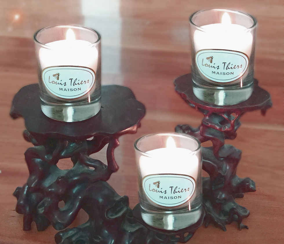 Thumbnail: Maison Louis Thiers 3-piece aromatic candle set