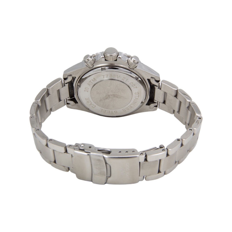 Thumbnail: Mezzo Men's Dual Time Men's Watch