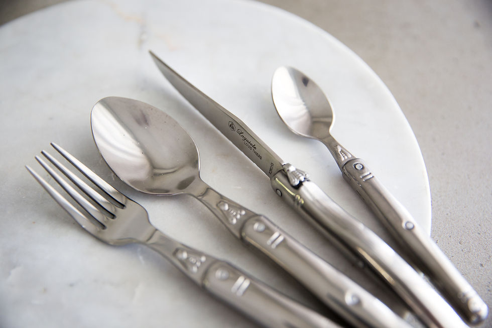 Thumbnail: Louis Thiers Linéaire Cutlery 16-Piece Set - Stainless Steel