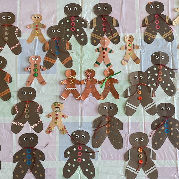 Gingerbread Men for Children in Children