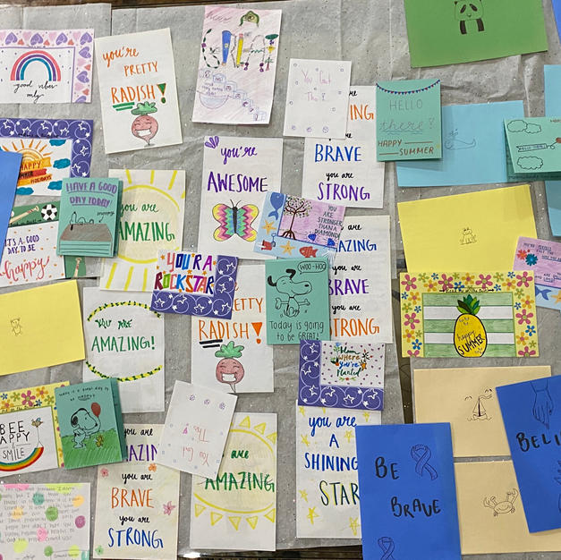 Cards of Happiness for the Elderly