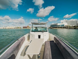 Leaving Vilamoura Marina Portugal