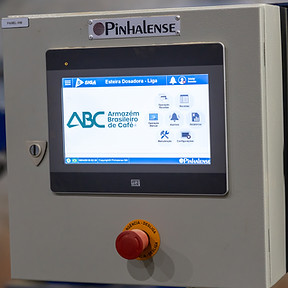 automação no processo de liga dos lotes de café 