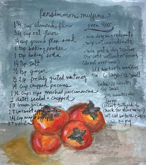 learning persimmons + new project