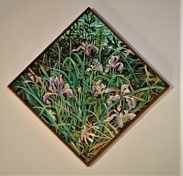 Irises by the Ocean