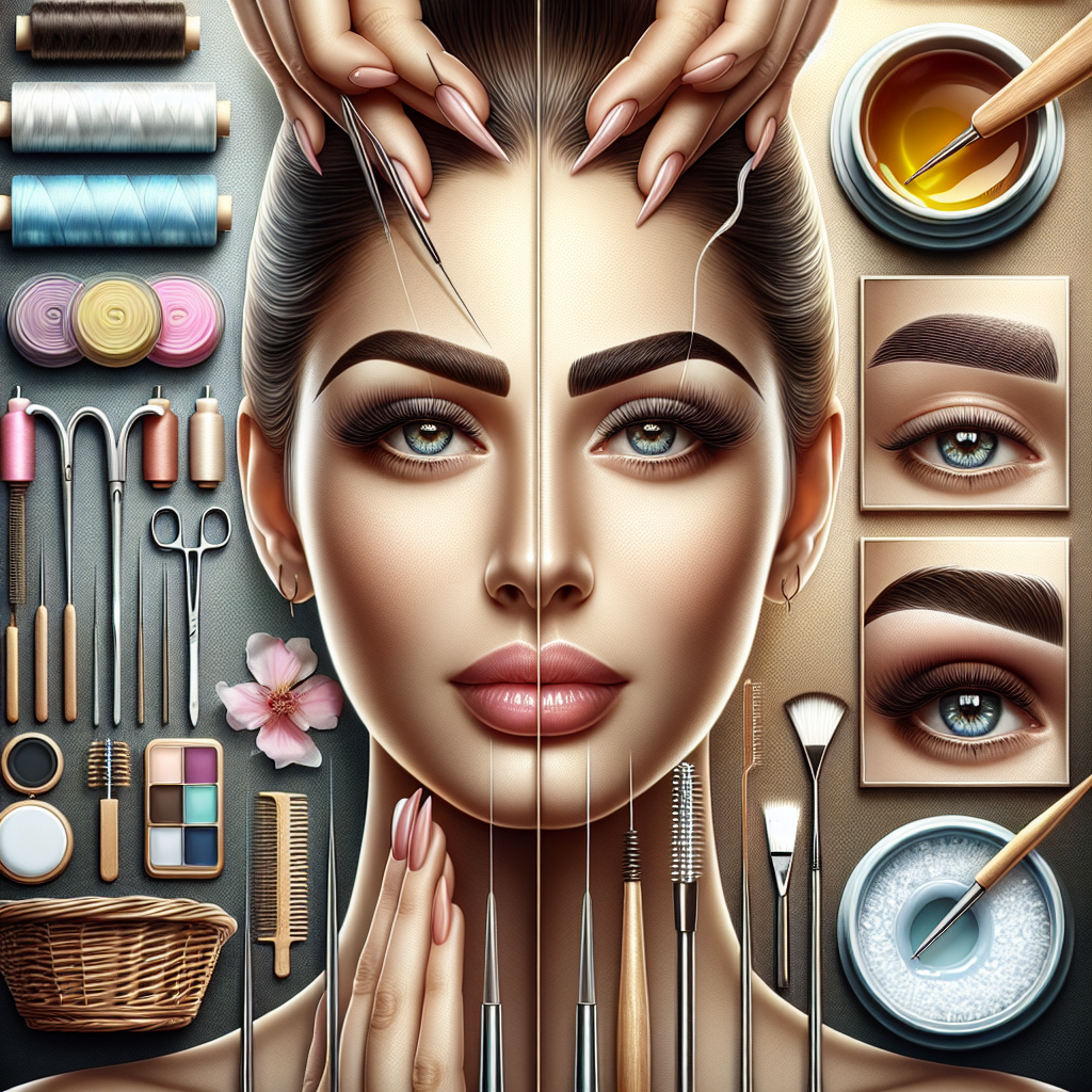 Eyebrows Threading