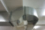 Ventilation ducts made of galvanized she