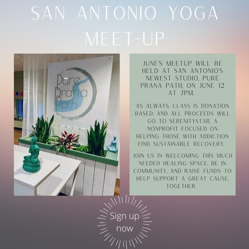 San Antonio Yoga Meet Up Donation Class