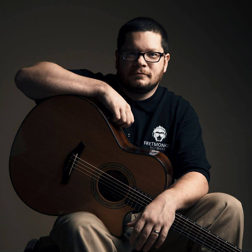 Fretmonkey Records Manager, Mark Grover