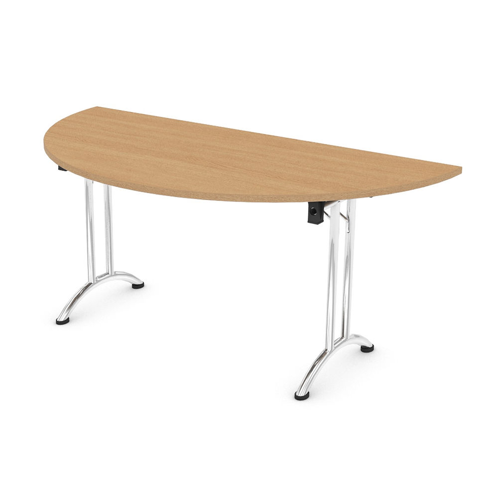 Thumbnail: Satellite Folding Semi-Circle Meeting Table