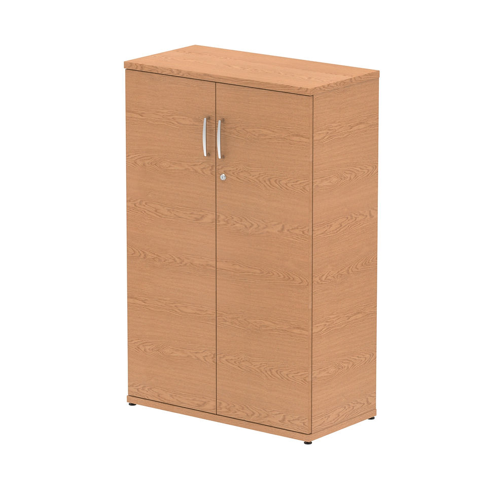 Thumbnail: Impulse 1200mm Tall Double Door Cupboard (7 Colours Available)