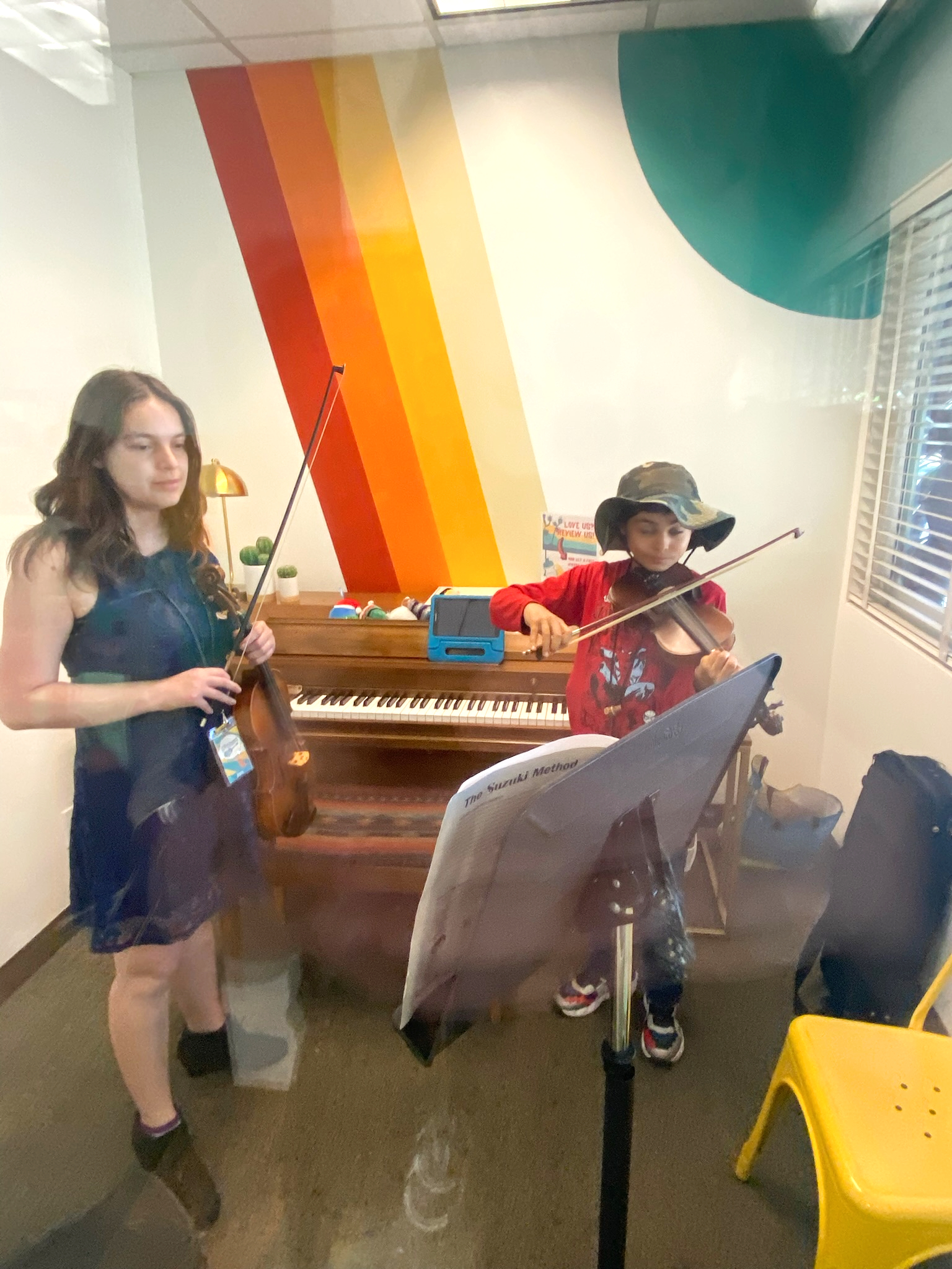 Violin lesson