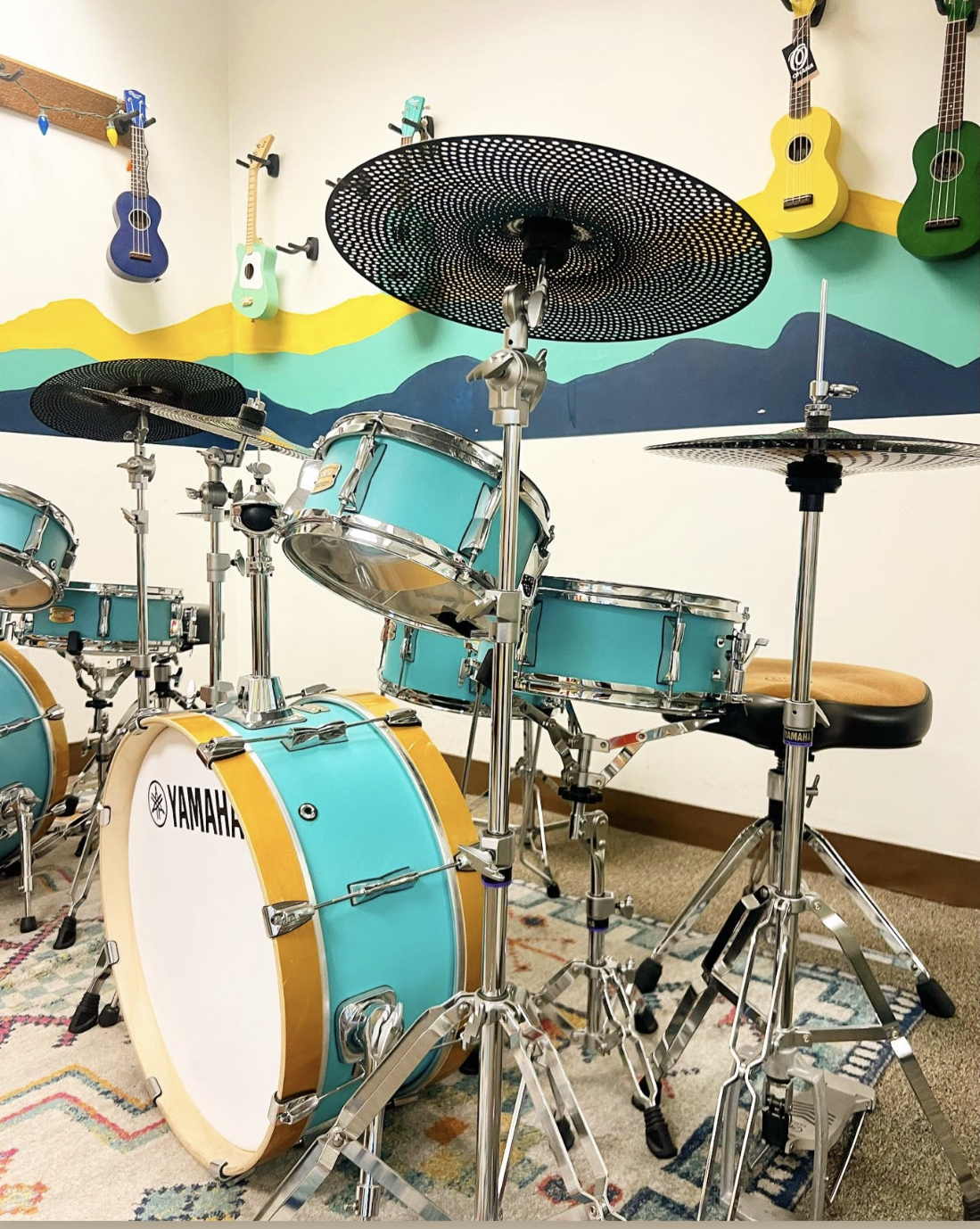 Drums in studio