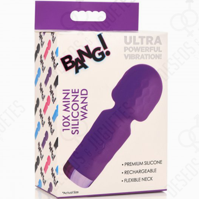 Miniatura: Vibrador Clitoral Tpo Microfono 10X Mini Silicone Wand