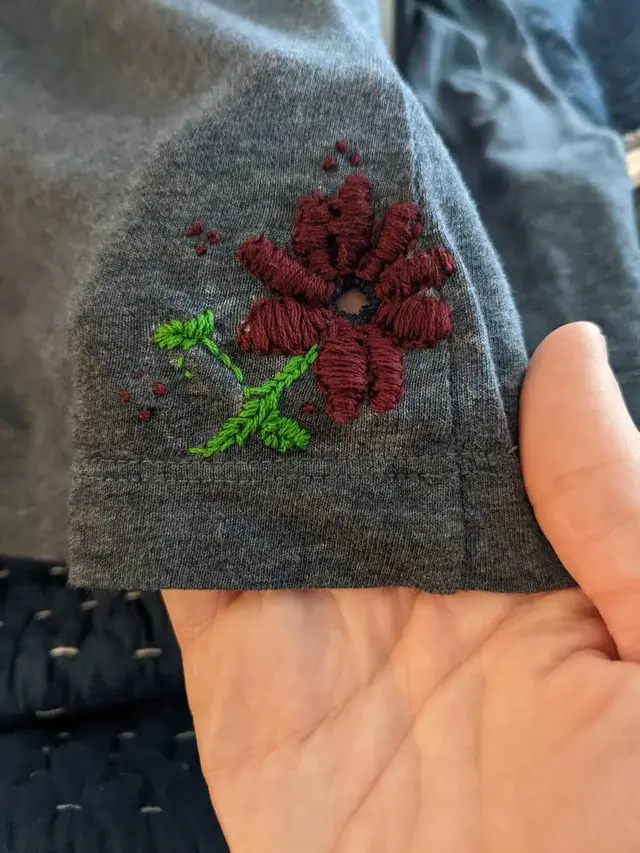 Thumbnail: Visible mending 