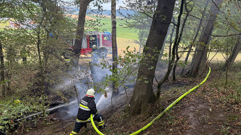 B2 Waldbrand in Schweining