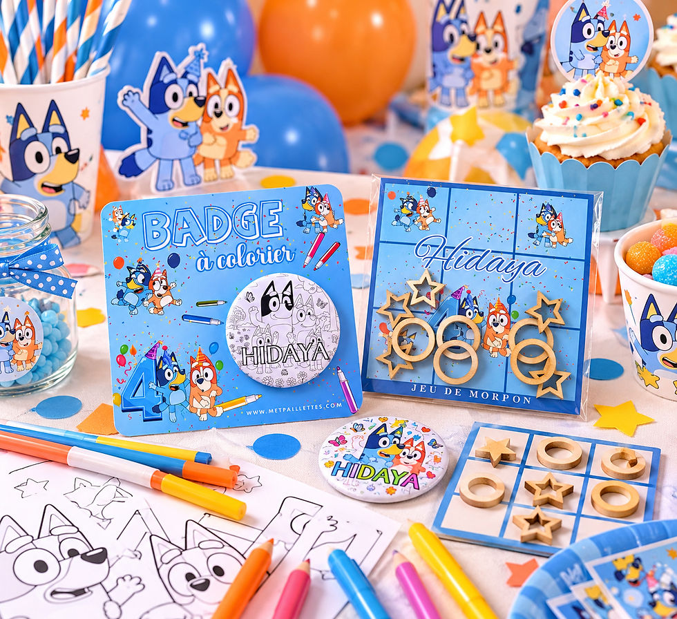 Miniature : Badge à colorier 