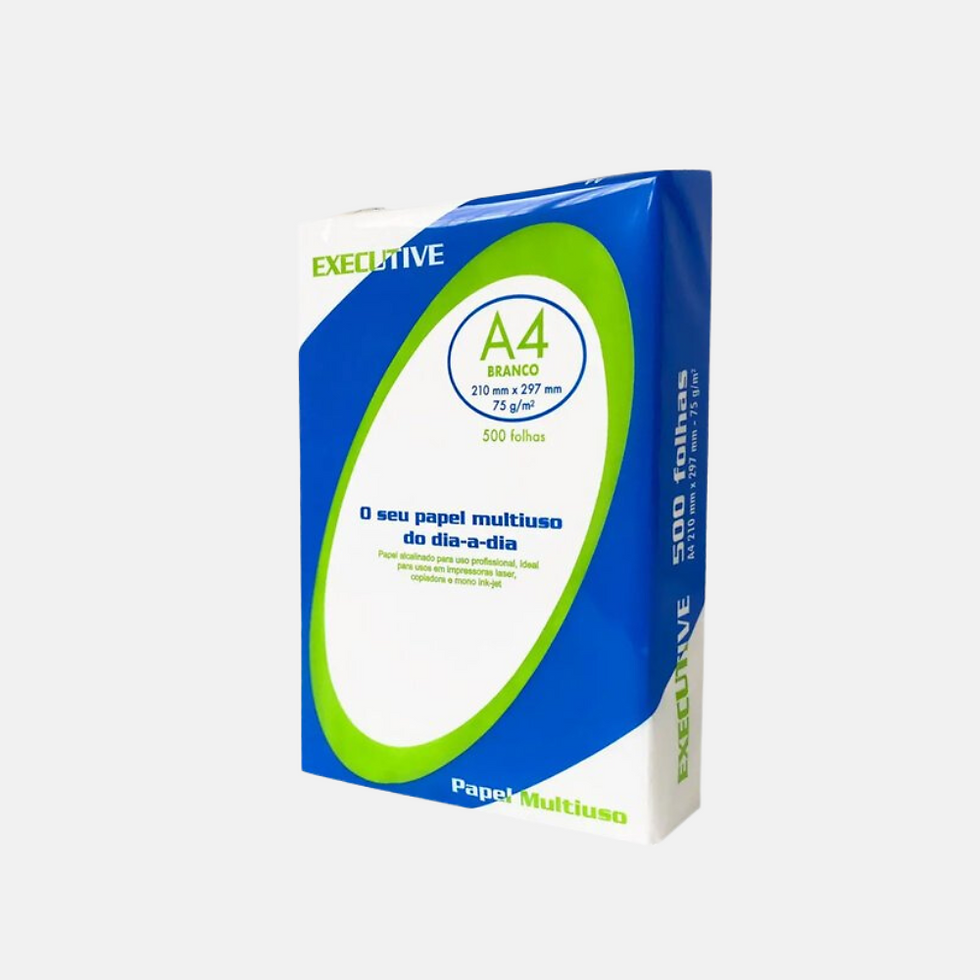 Papel sulfite A4 75g Branco Executive