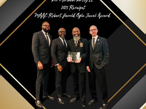 Bro. President Bertty Honored with Robert Harold Ogle Jewel Award
