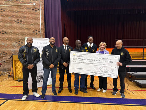 Eta Eta Lambda Foundation Supports Annapolis Middle Schoolwith Generous Donation