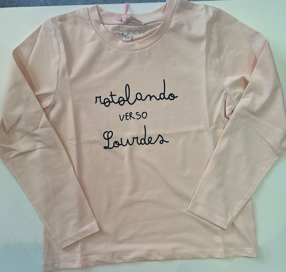 T-SHIRT ML SALMONE “LOURDES” VICOLO