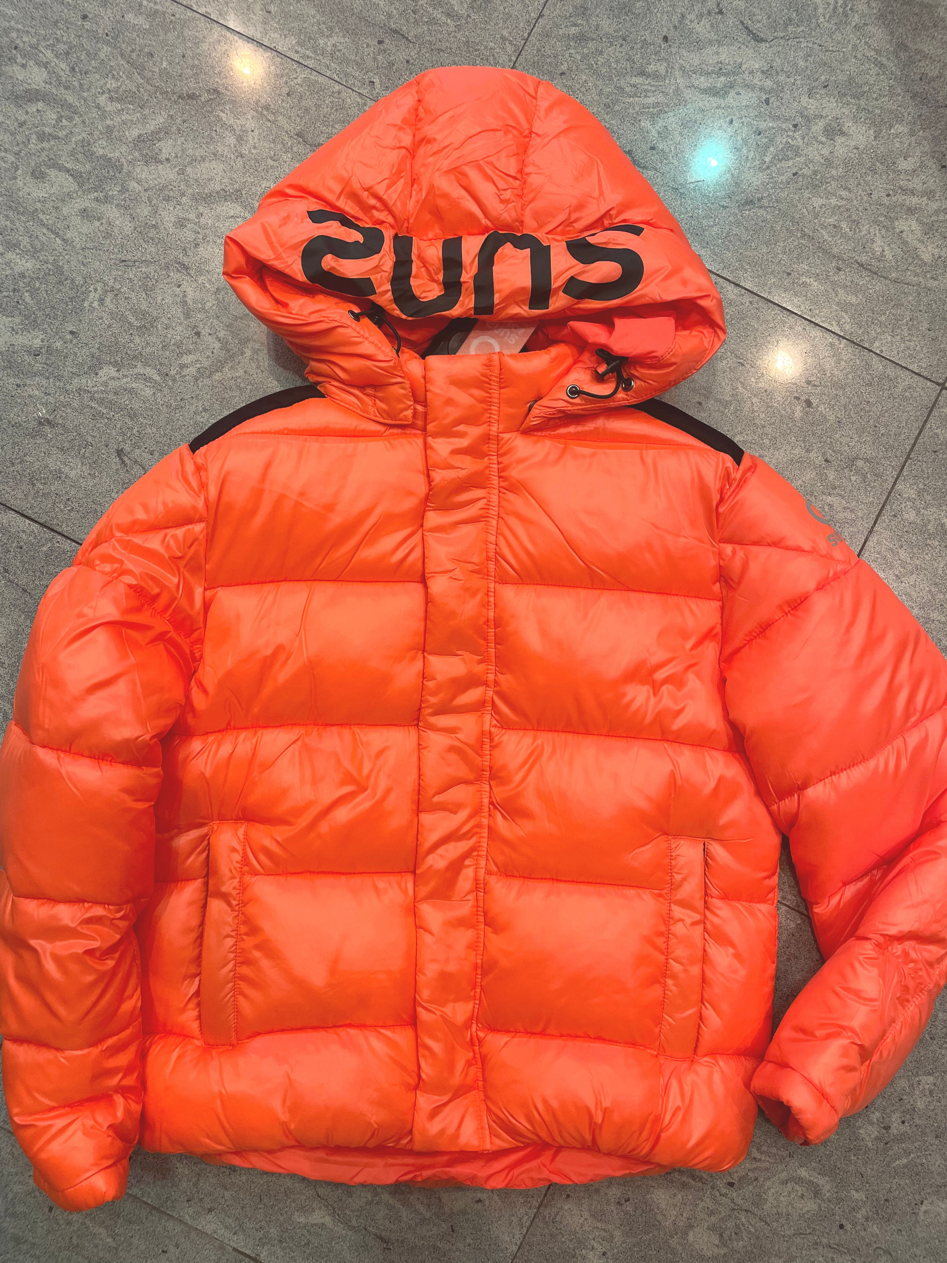PIUMINO ARANCIO FLUO SUNS 