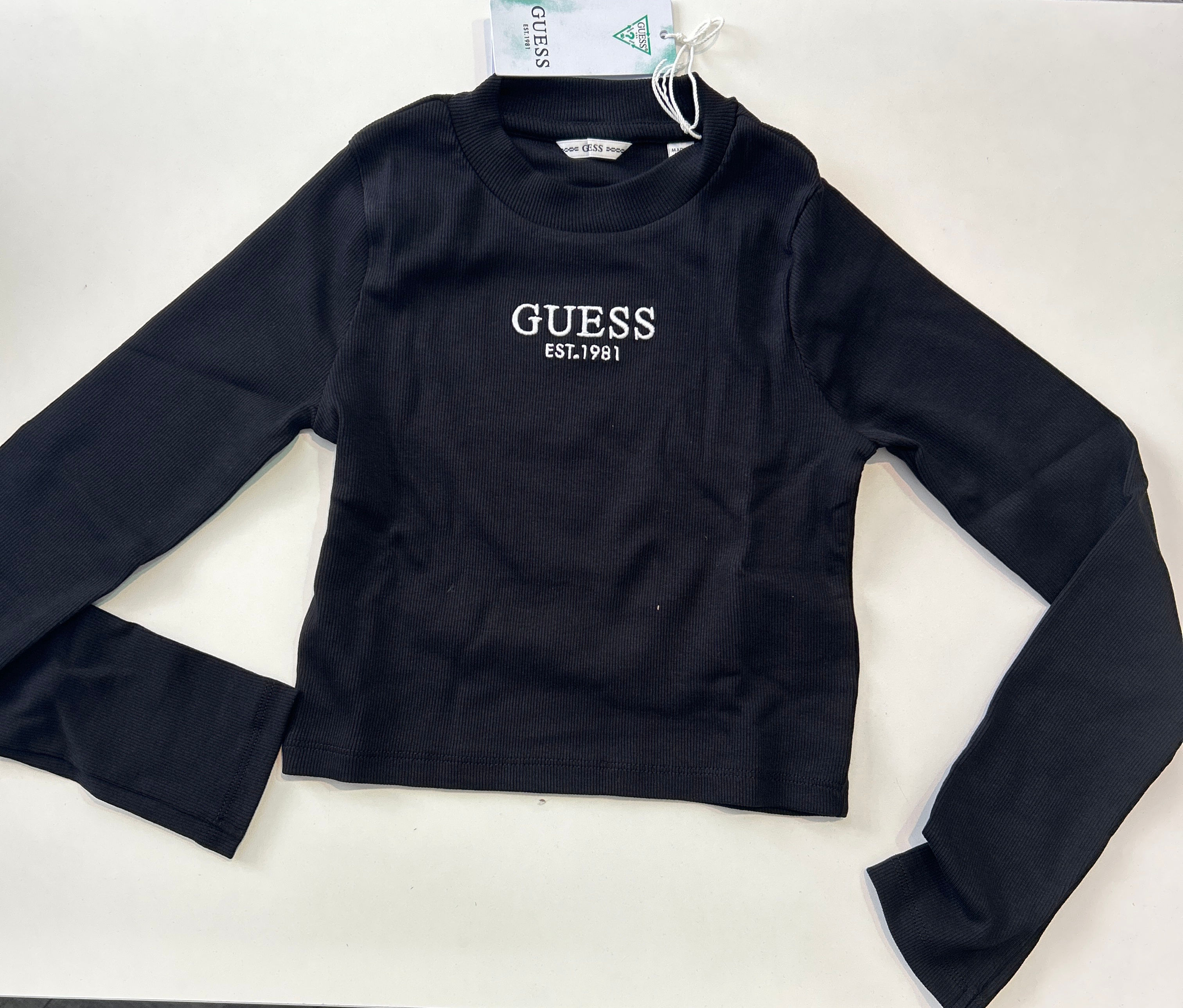 TOP CROPPED COSTINE NERO GUESS