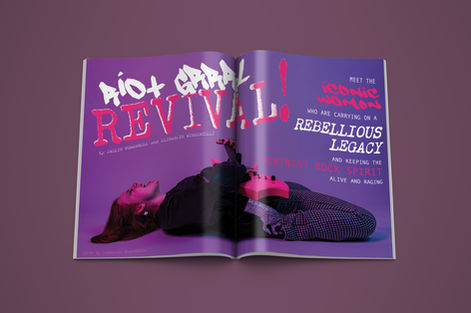 RIOT! Magazine Article Header
