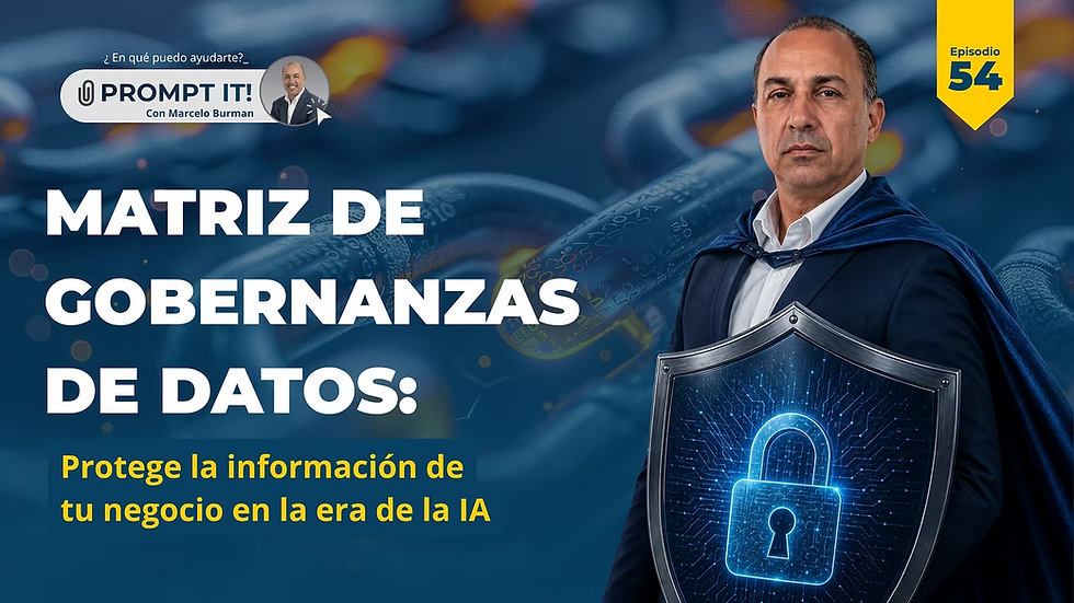 Gobernanza por diseño: Protege la información de tu negocio en la era de la IA