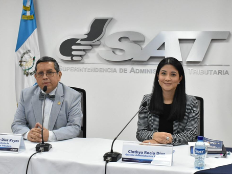 Superintendencia de Administración Tributaria da a conocer resultados de ejecución presupuestaria en Guatemala