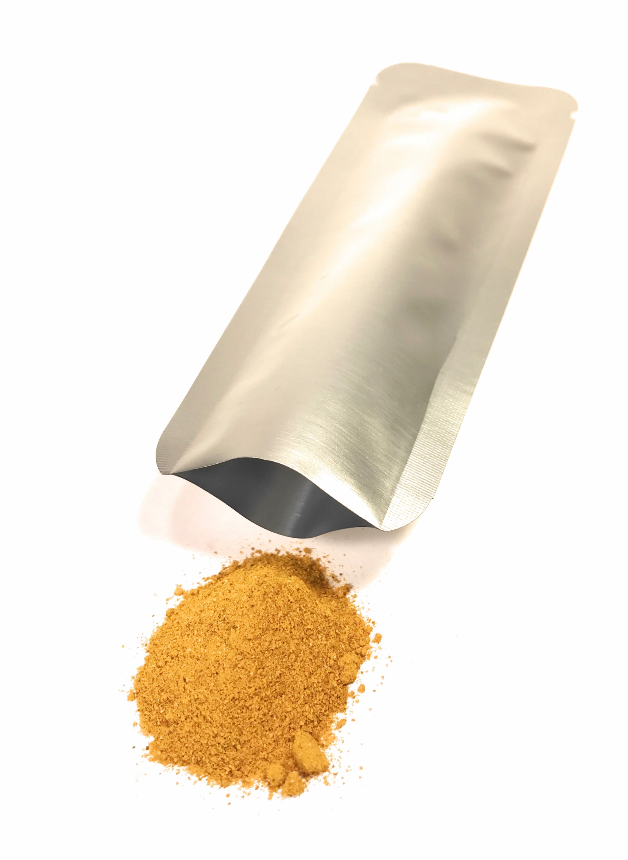 150 pk Mylar Sample Pouches 1 3/4” x 4 3/4” Thick 4 mil Open Bottom