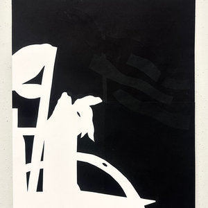 Negative Space with Construction Paper