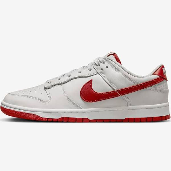 Dunk Low “Vast Grey Varsity Red”