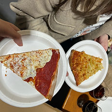 pizza from a recent tour stop