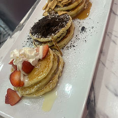 pancakes from a recent tour stop
