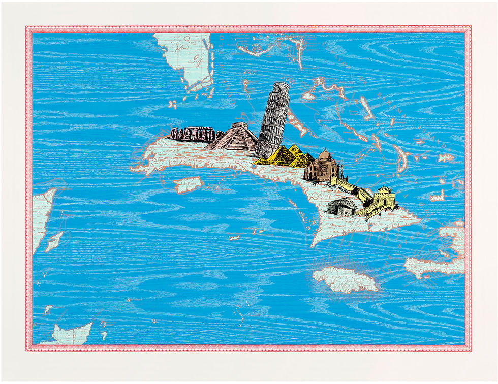 Ibrahim Miranda , Isla laboratorio o 7 maravillas (Island Laboratory or 7 Wonders), 2012