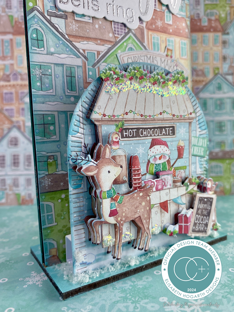 Thumbnail: Christmas Market -  3D Decoupage Set