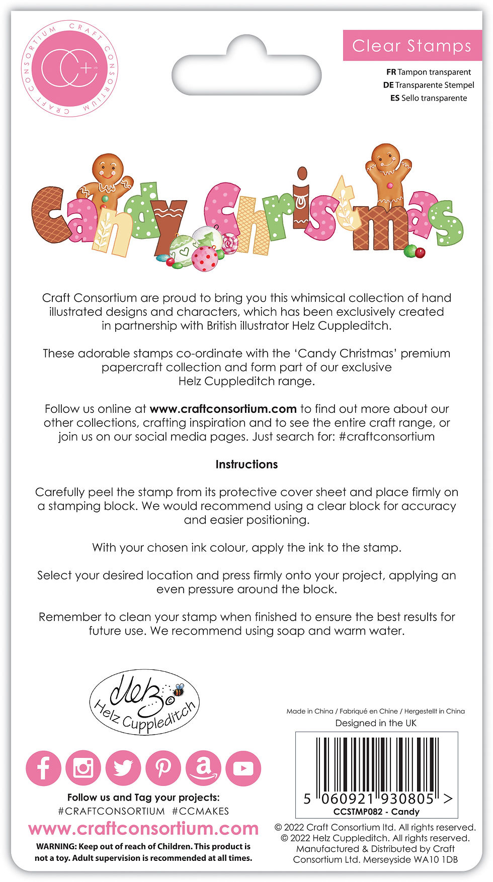 Thumbnail: Candy Christmas - Stamp Set - Candy