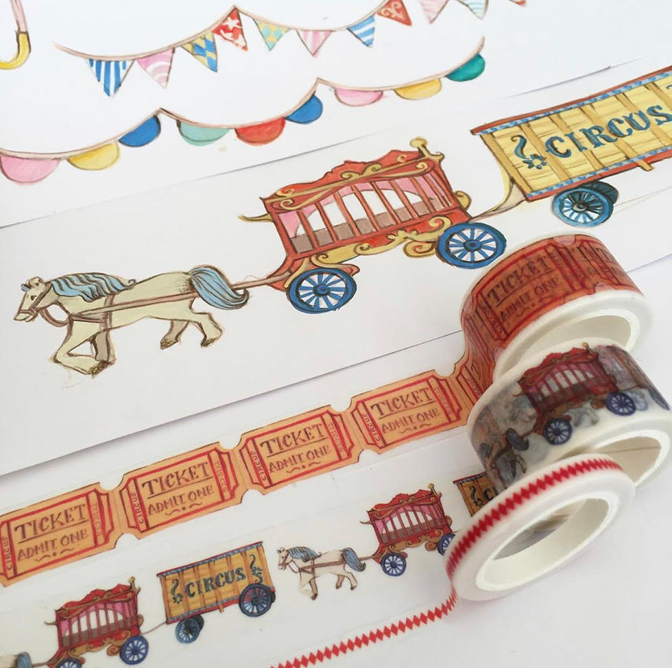 Thumbnail: Circus - Washi Tape