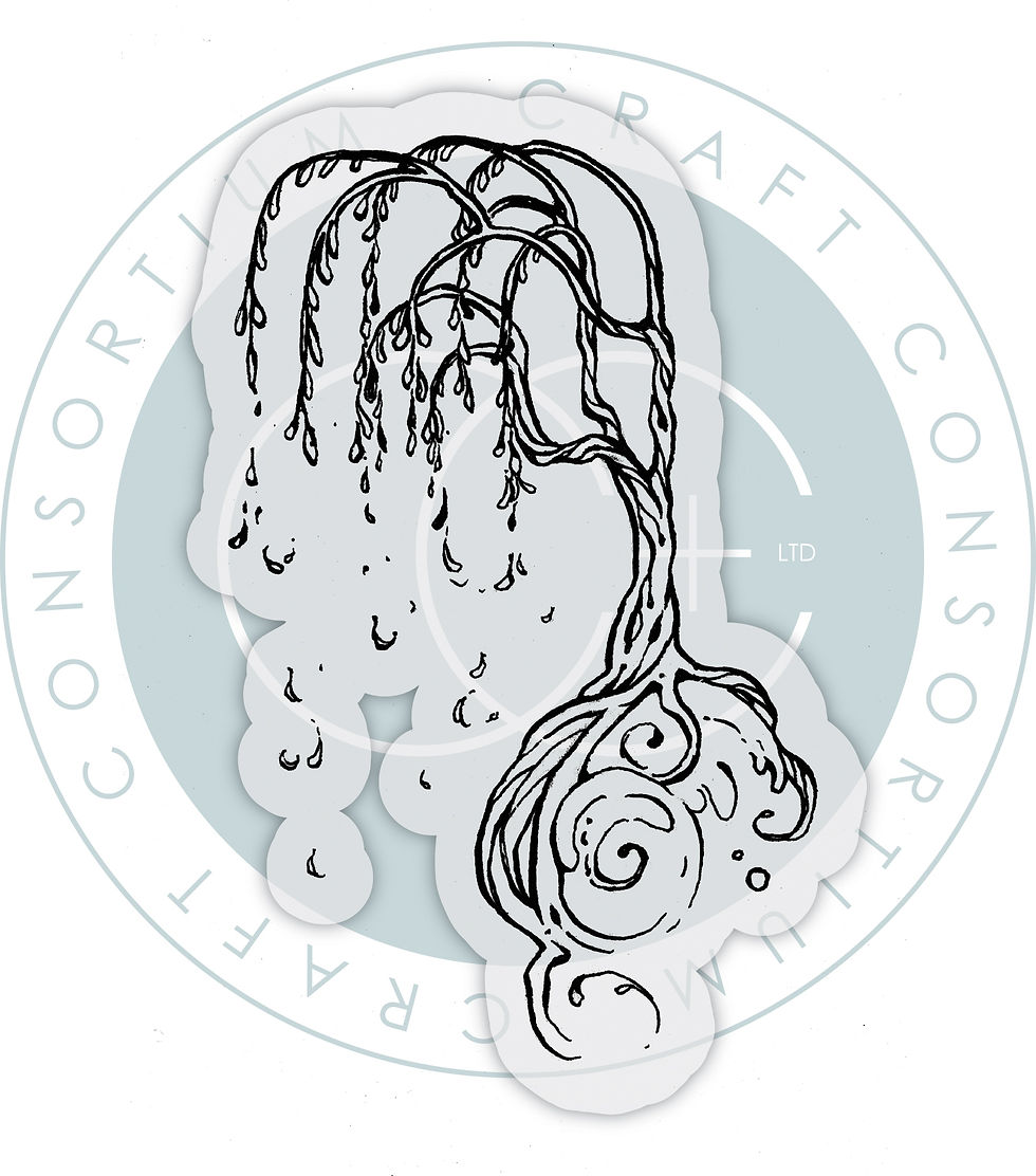 Thumbnail: FAERIES - Photopolymer Stamp Set -Willow