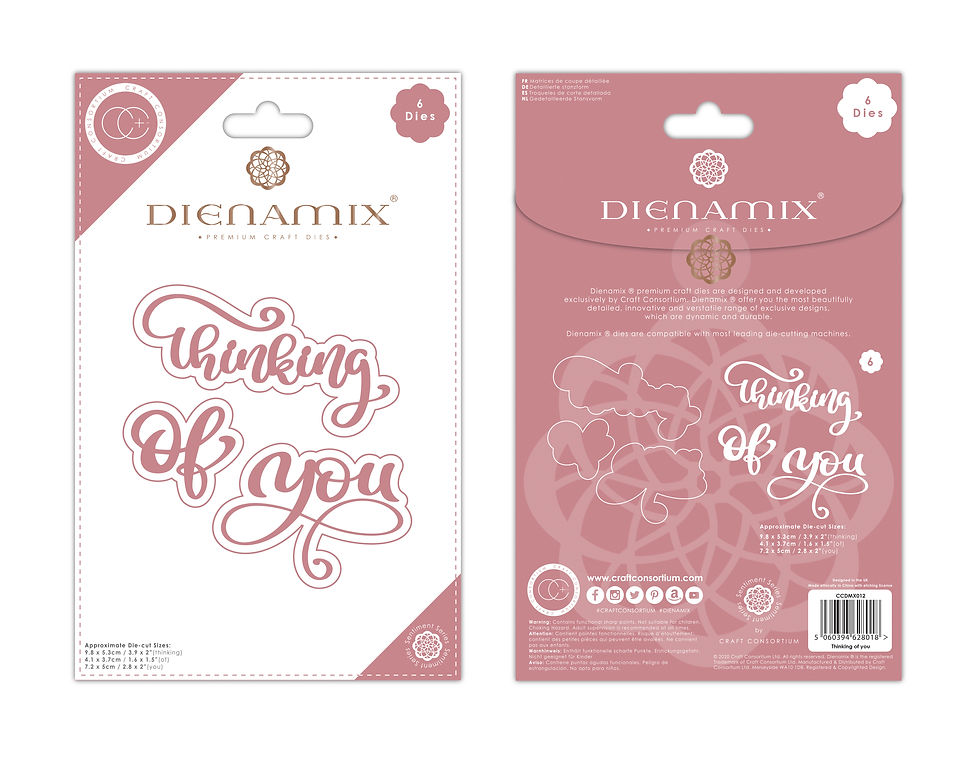 Thumbnail: Dienamix - Thinking of you - Cutting Die