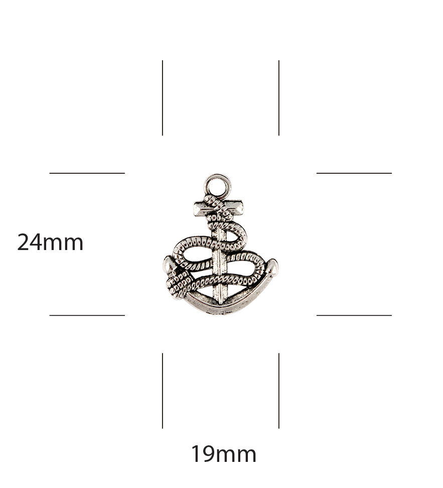 Thumbnail: Ocean Tale - Anchors - Metal Charms