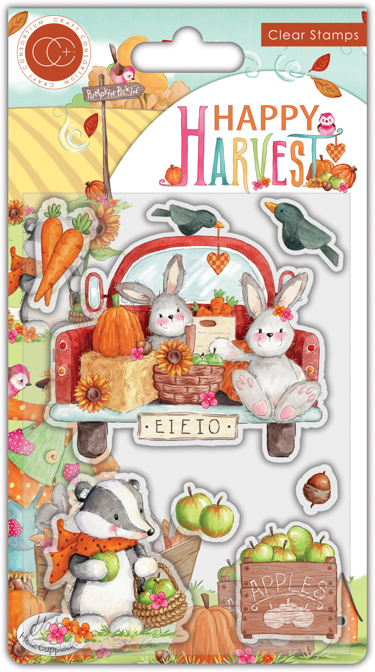 Happy Harvest - Stamp Set - Apples