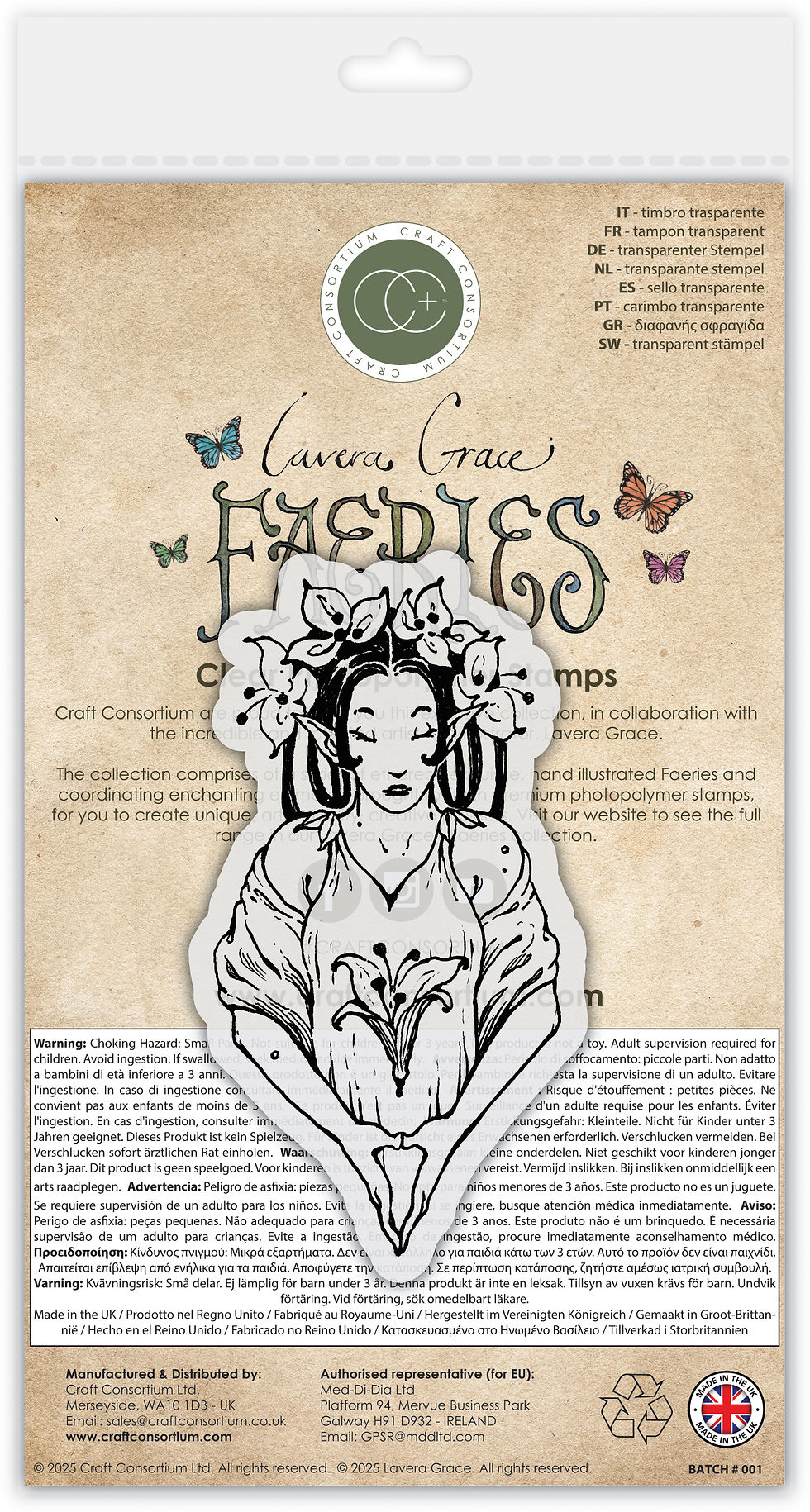 Thumbnail: FAERIES - Photopolymer Stamp Set - Magic