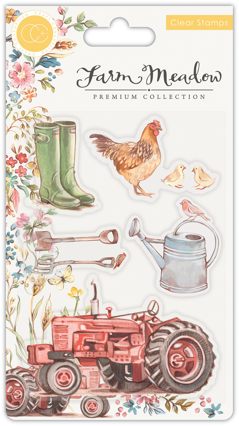 Thumbnail: Farm Meadow - Stamp Set - Farm Meadow