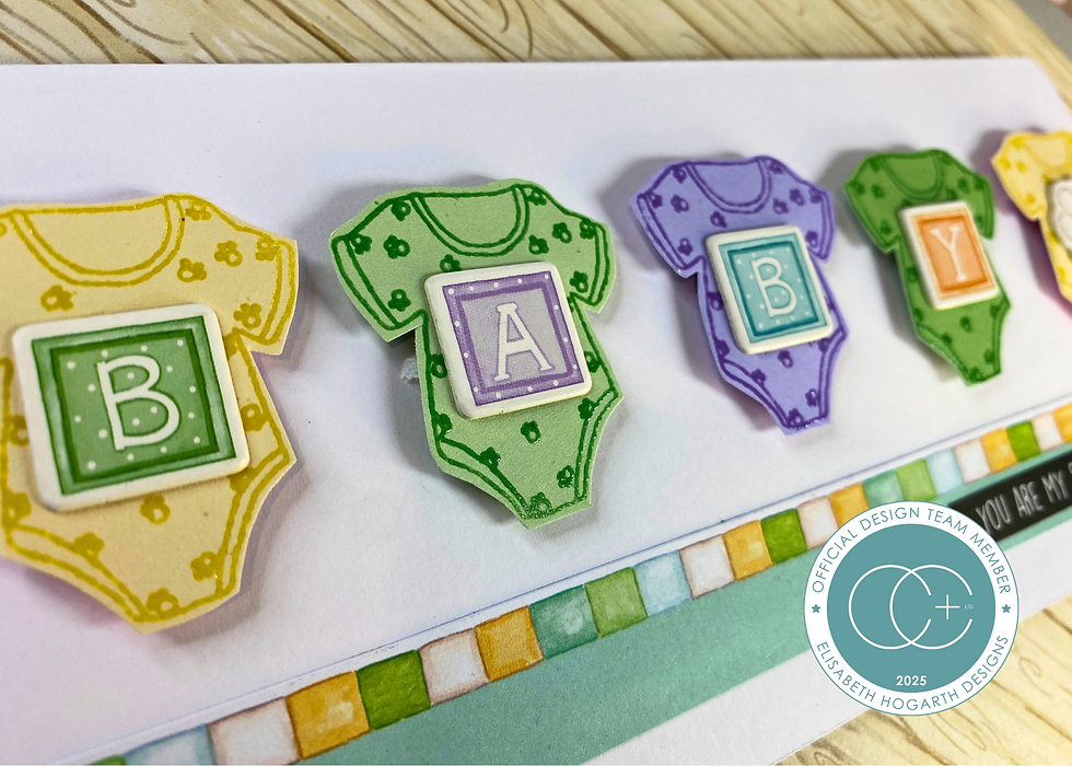 Thumbnail: Little Ones - A5 Photopolymer Stamp Set - Clothes