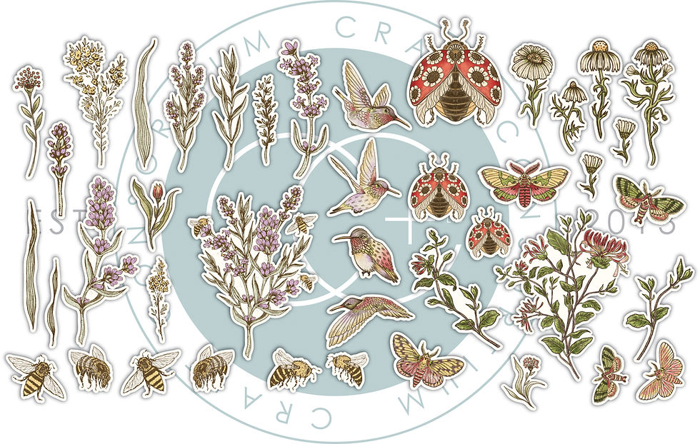 Thumbnail: Vintage Summer - Premium Ephemera Set