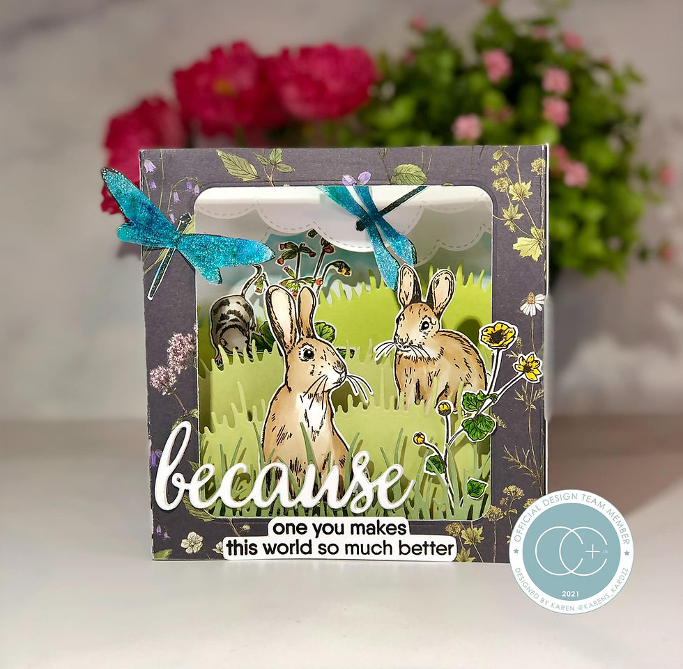 Thumbnail: Wildflower Meadow - Special Edition - Polymer Stamp Set