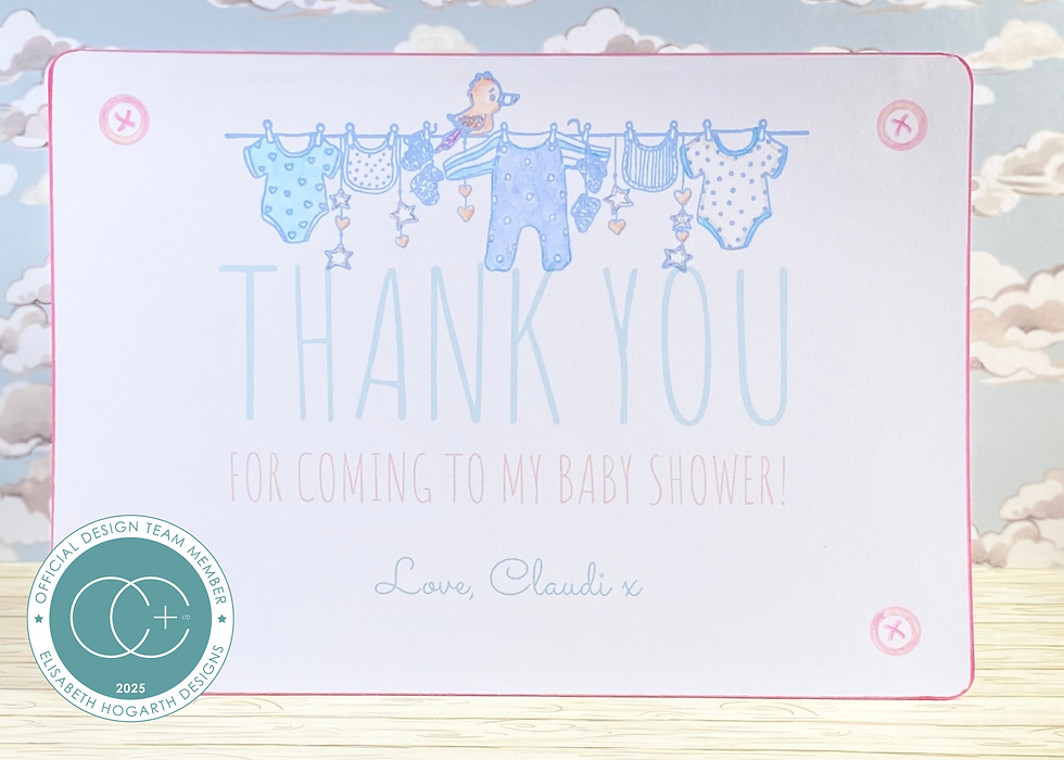 Thumbnail: Little Ones - A5 Photopolymer Stamp Set - Clothes